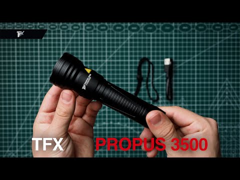 Ledlenser TFX Propus 3500 Tactical Flashlight