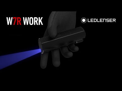 Ledlenser W7R Work Rechargeable UV Light