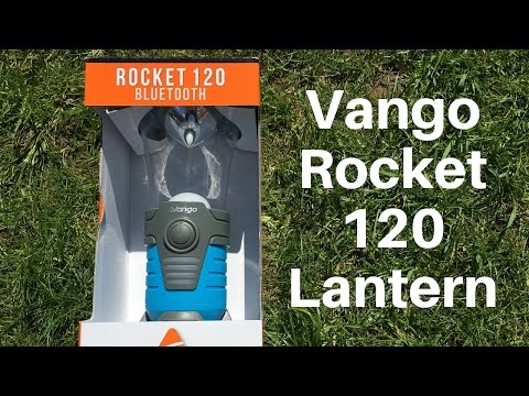 Load video: Vango Rocket 120 Bluetooth Lantern