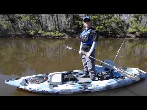 FeelFree Lure 13.5 With Rudder Kayak Setup