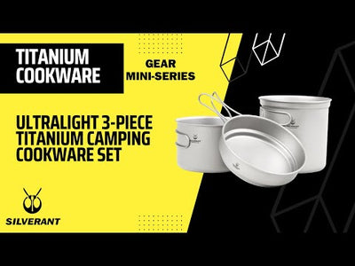 SilverAnt Ultralight 3-Piece Cookset