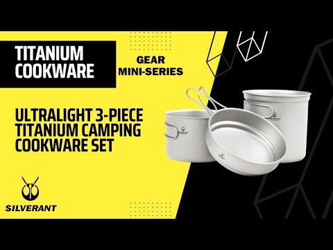 SilverAnt Ultralight 3-Piece Cookset