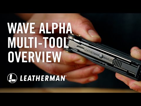 Leatherman Wave Alpha MagnaCut Multi-Tool