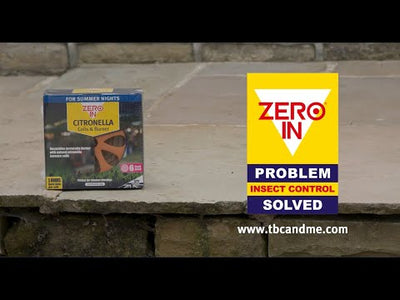 STV Citronella Terracotta Burner with 6 Pack Coils