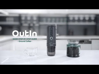 Outin Nano Portable Espresso Machine - Crimson Red