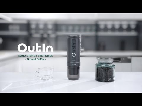 Outin Nano Portable Espresso Machine - Crimson Red