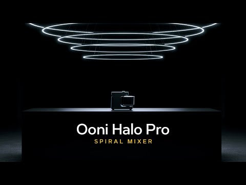 Ooni Halo Pro Professional Dough Spiral Mixer
