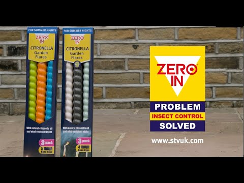 STV Zero In Citronella Garden Flares Beach Party 3-Pack