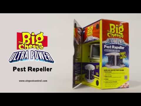 STV Big Cheese Mega-Sonic Twin-Speaker Pest Repeller