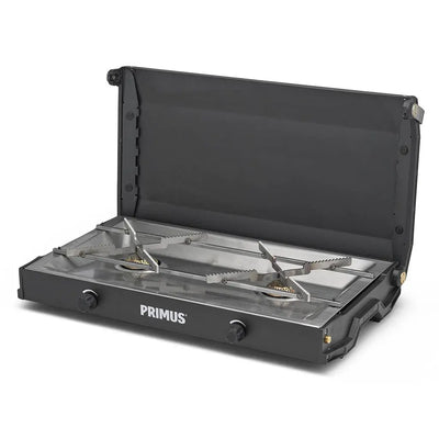 Primus Kinjia Camping Stove - 2 Burner Portable