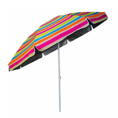 Procamp Large UV Beach Umbrella 2.4m - Shop  Umbrellas at  Trekaline