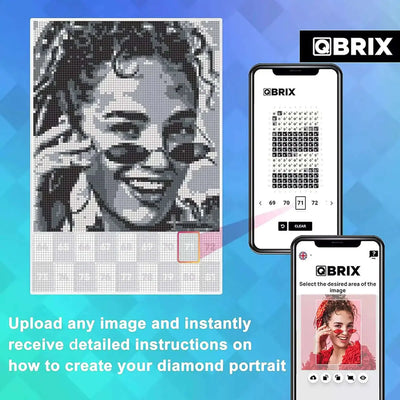 Qbrix A4 Original Diamond Painting Kit - Shop  Puzzles at  Trekaline