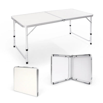 Procamp Fold in Half Aluminum Picnic Table - Shop  Camp Tables at  Trekaline
