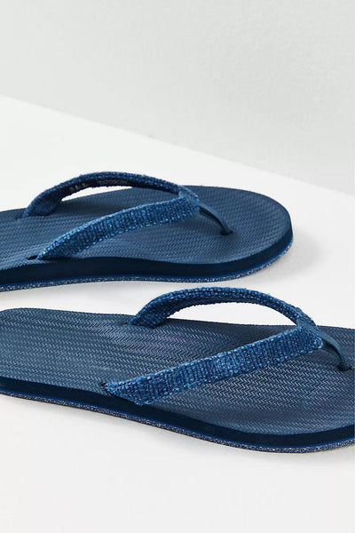 Indosole Women's Pable Flip Flops Recycled Straps