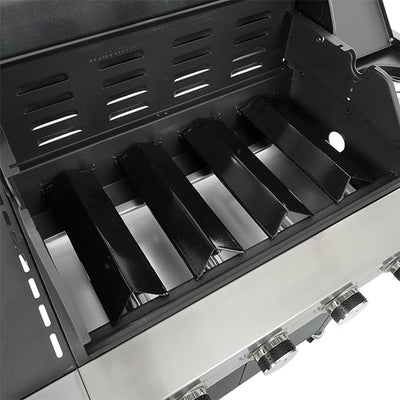 Royal Gourmet 4-Burner Gas Grill with Side Burner