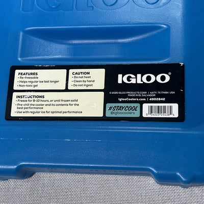 Igloo Maxcold Ice Extra Large Freeze Block - Shop  Cooler Accessories at  Trekaline