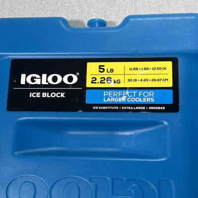 Igloo Maxcold Ice Extra Large Freeze Block - Shop  Cooler Accessories at  Trekaline
