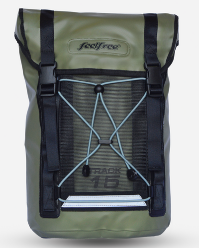 Feelfree Track 15L Dry Backpack Olive - Shop  Dry Backpacks at  Trekaline