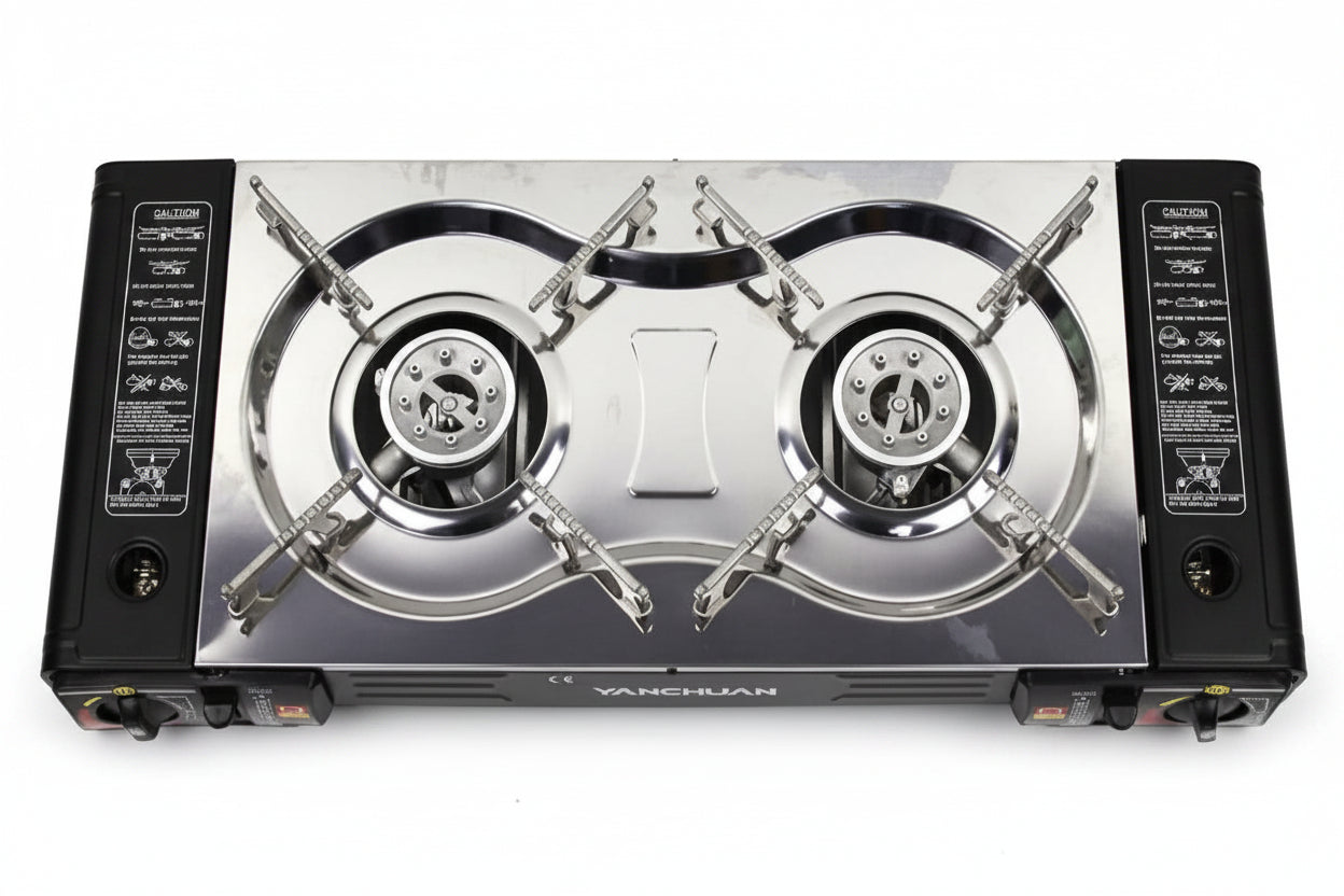 Procamp Portable 2 Burner Gas Stove - Shop  Camp Stoves at  Trekaline