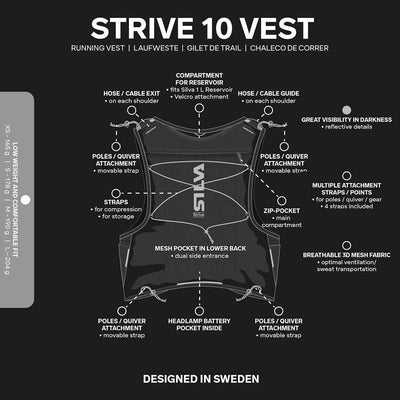 Silva Strive 10 Vest - Rose