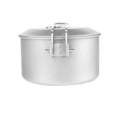 SilverAnt Titanium Camping Cookware Set - 1.6L lightweight essential for UAE outdoor adventures