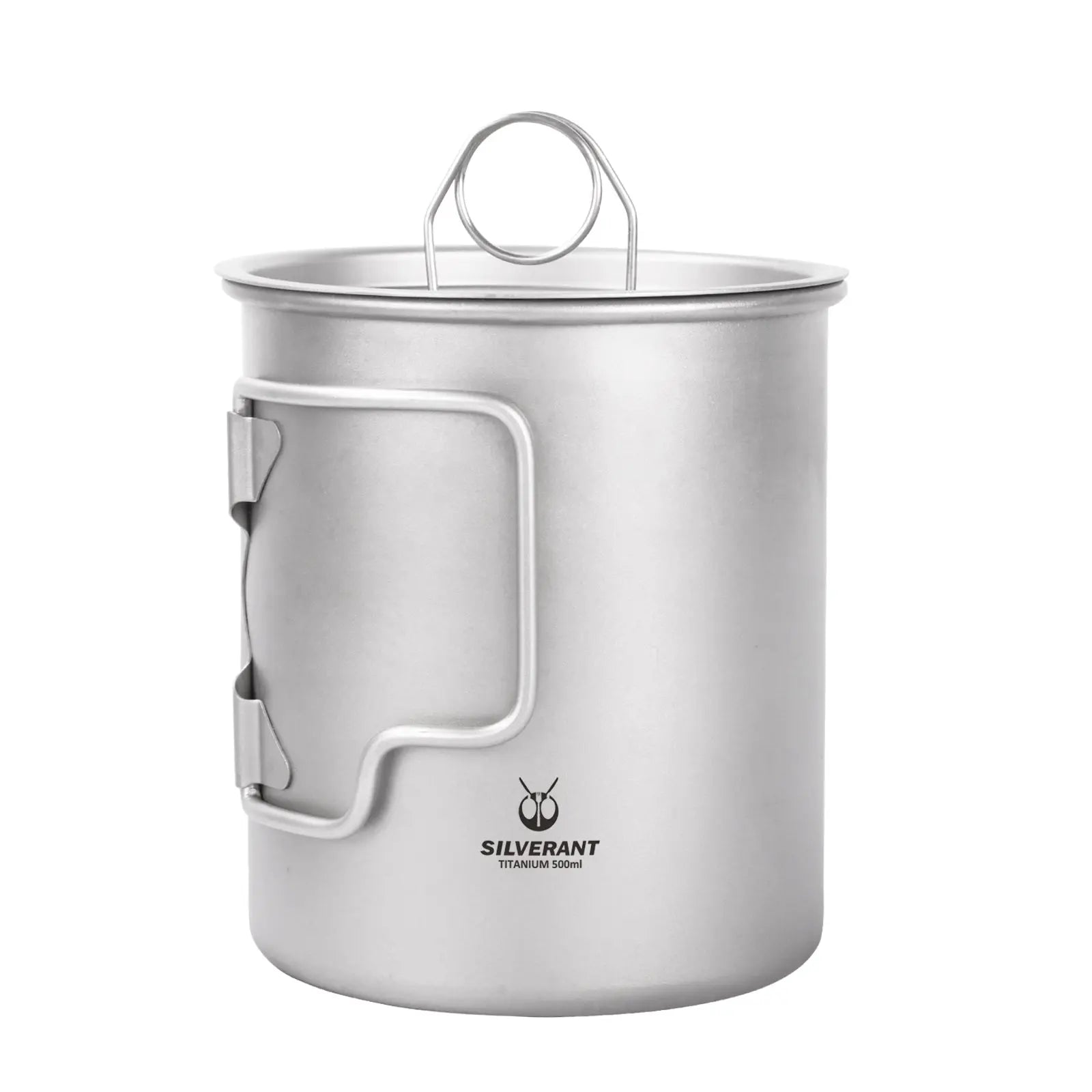 SilverAnt Ultralight Titanium Cup with Lid for UAE outdoor adventures