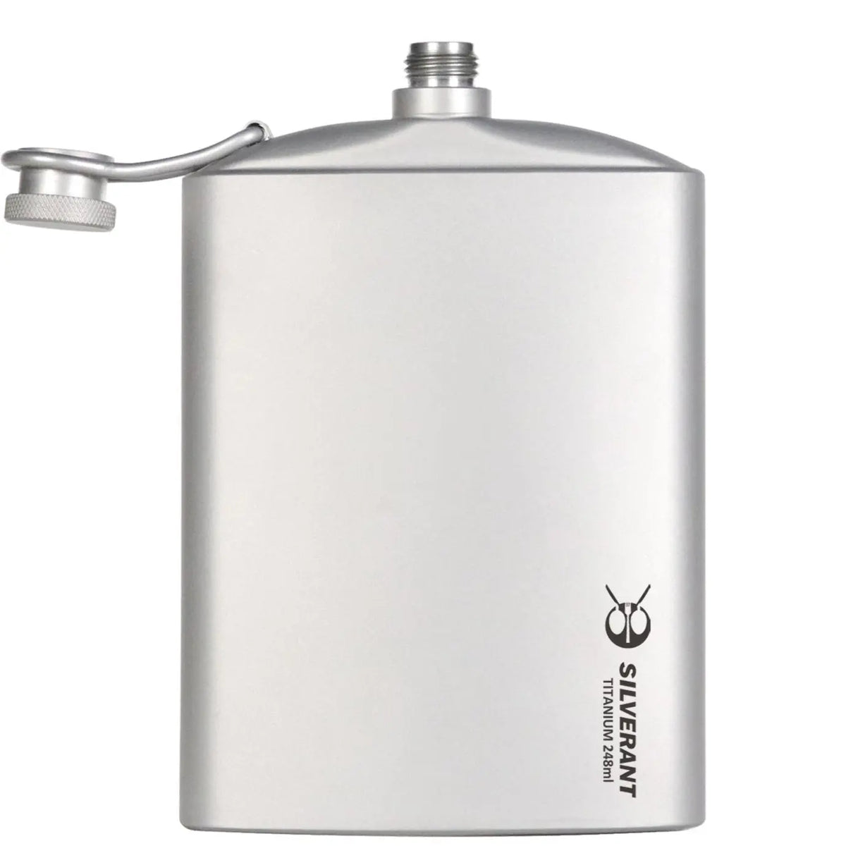 Titanium Hip Flask and Funnel - 8.4 oz / 248 ml - Shop  Flasks at  Trekaline