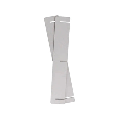 SilverAnt Ultralight Titanium Stove Cross Stand and Windshield for outdoor cooking