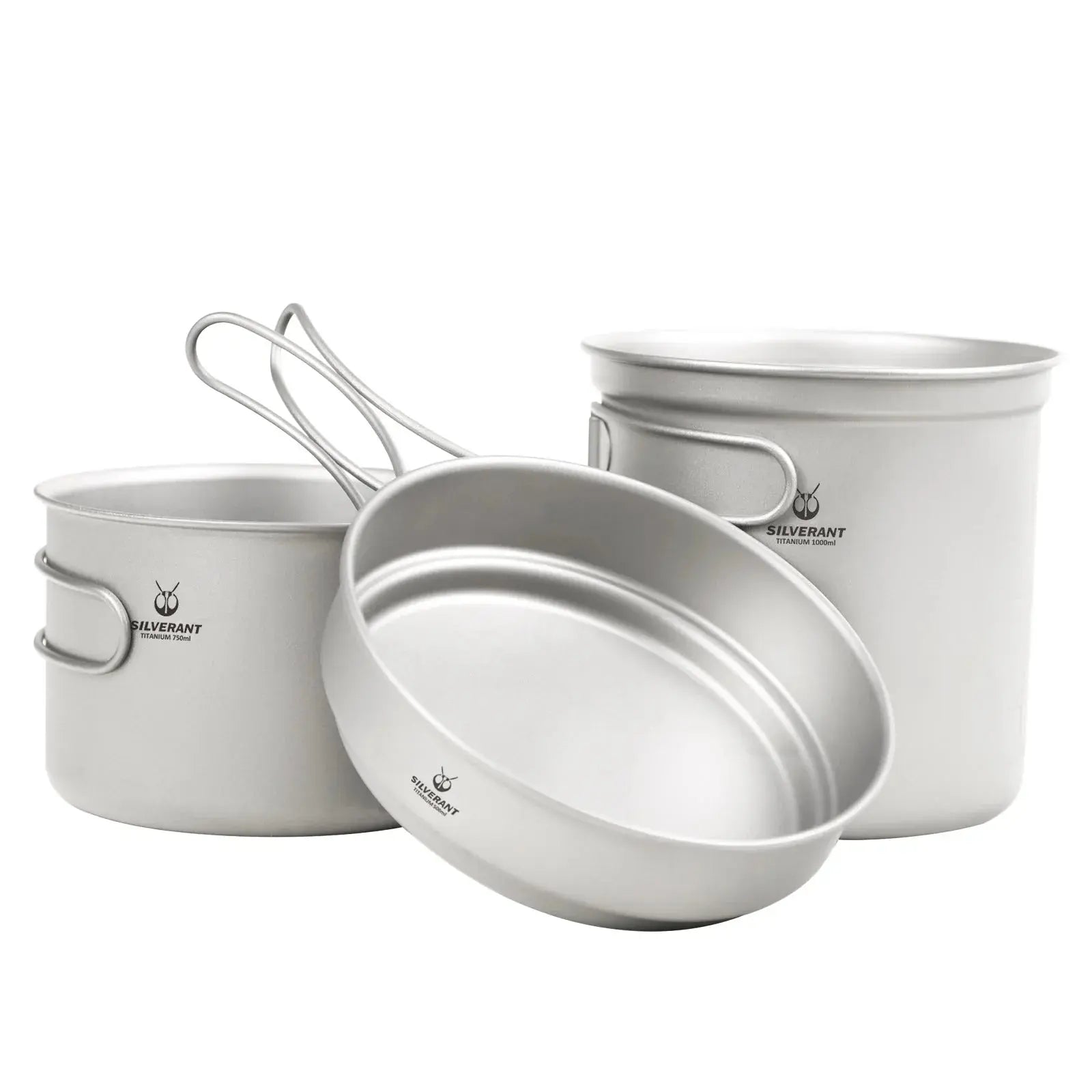 Ultralight 3-Piece Titanium Camping Cookware Set - Shop  Cooksets at  Trekaline
