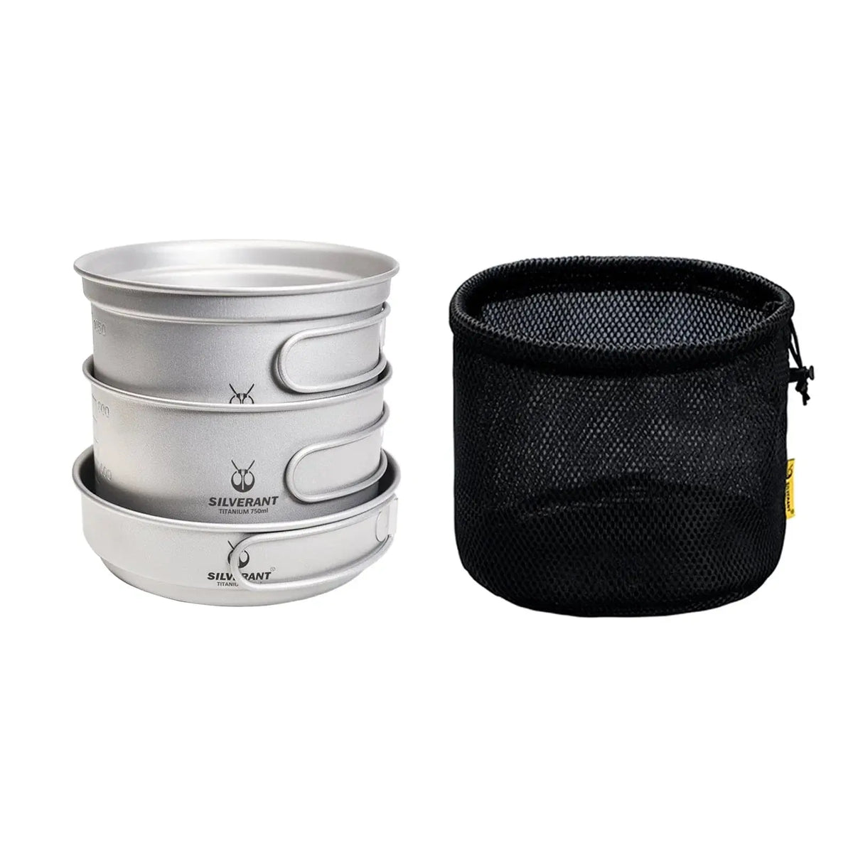 Ultralight 3-Piece Titanium Camping Cookware Set - Shop  Cooksets at  Trekaline