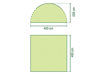 Coleman Event Shelter Pro XL Sunwall - Shop  Shade Shelters at  Trekaline