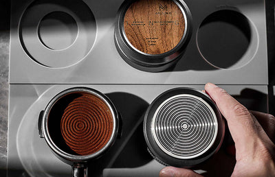 Muvna Solid Wood Gravity Tamper 58mm Black