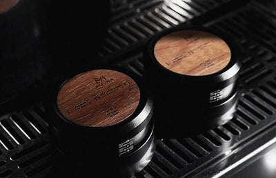 Muvna Solid Wood Gravity Tamper 58mm Black