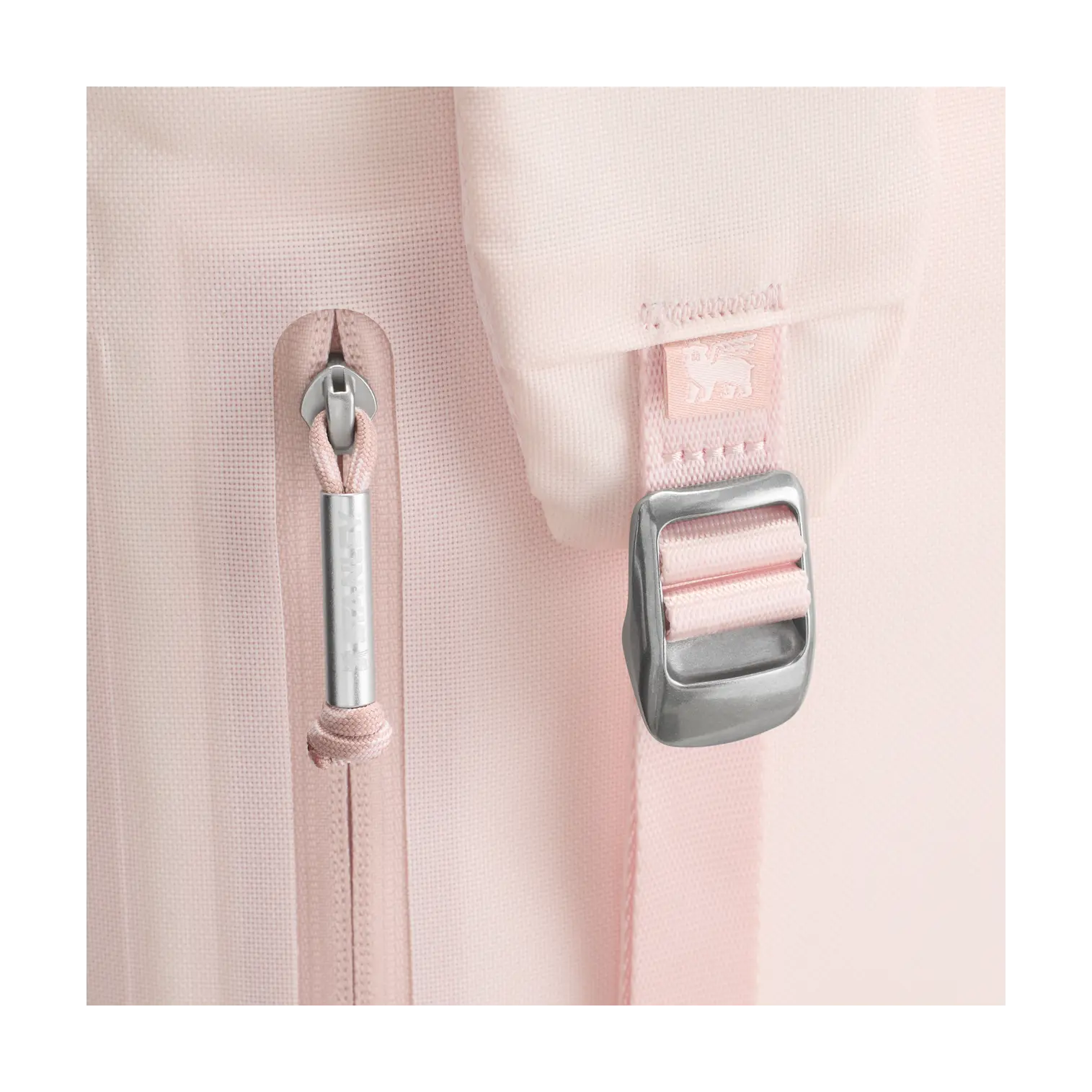 Stanley All Day Madeleine Midi Cooler Backpack 14L back and straps - Rose Quartz Color