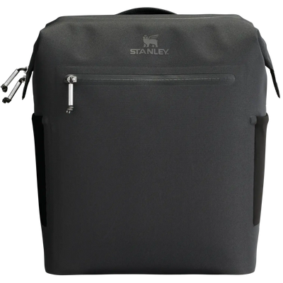 Stanley All Day Madeleine Midi Cooler Backpack 14L front view - Black Color