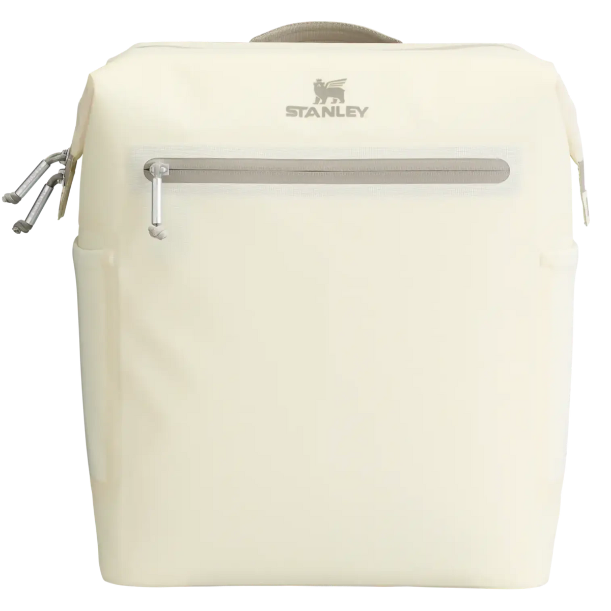 Stanley All Day Madeleine Midi Cooler Backpack 14L front view - Cream Color