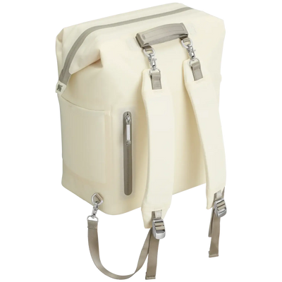 Stanley All Day Madeleine Midi Cooler Backpack 14L angled front - Cream Color