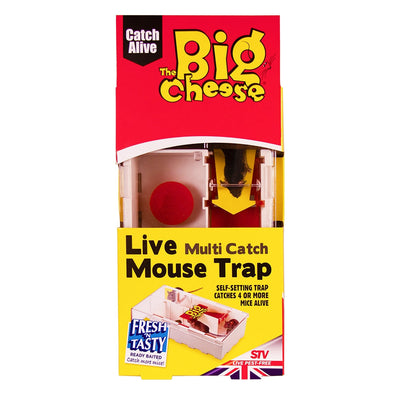 STV Big Cheese Live Multi-Catch Mouse Trap