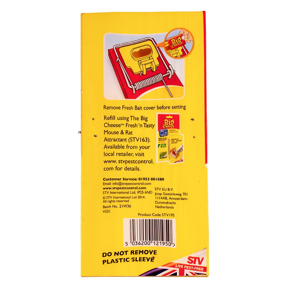 STV Big Cheese Fresh Baited Rat Trap