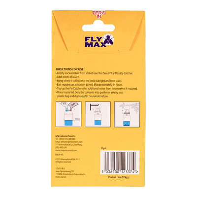 STV Zero In Fly Catcher Bait Refill Sachet 3 Pack