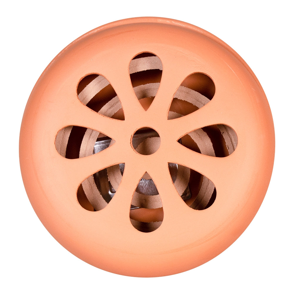 STV Citronella Terracotta Burner with 6 Pack Coils