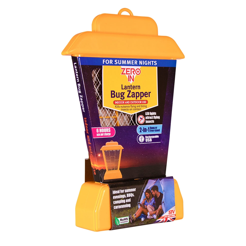 STV Zero In Rechargeable Lantern Bug Zapper