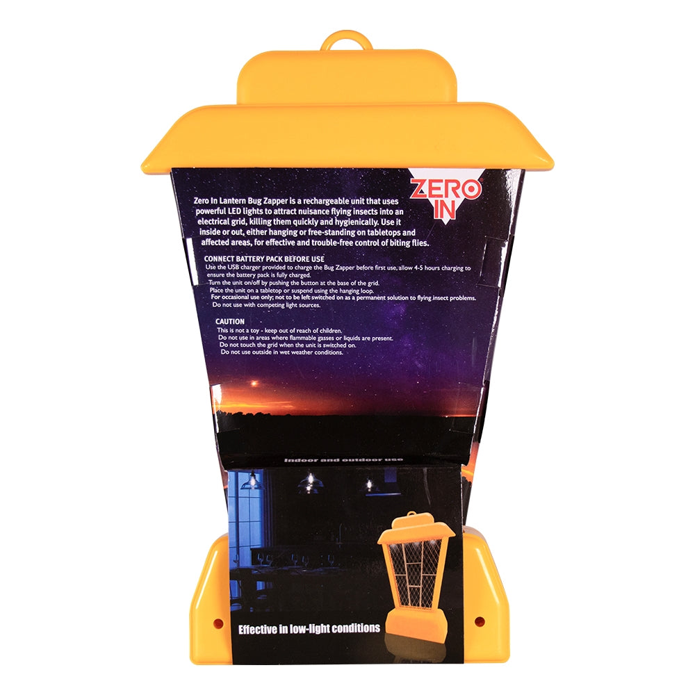 STV Zero In Rechargeable Lantern Bug Zapper