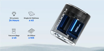 Flextail Tiny Pump 2X 3-in-1 Mini Inflator Lantern