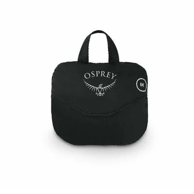Ultralight Raincover by Osprey in medium size, compact and protective, ideal for outdoor packs.