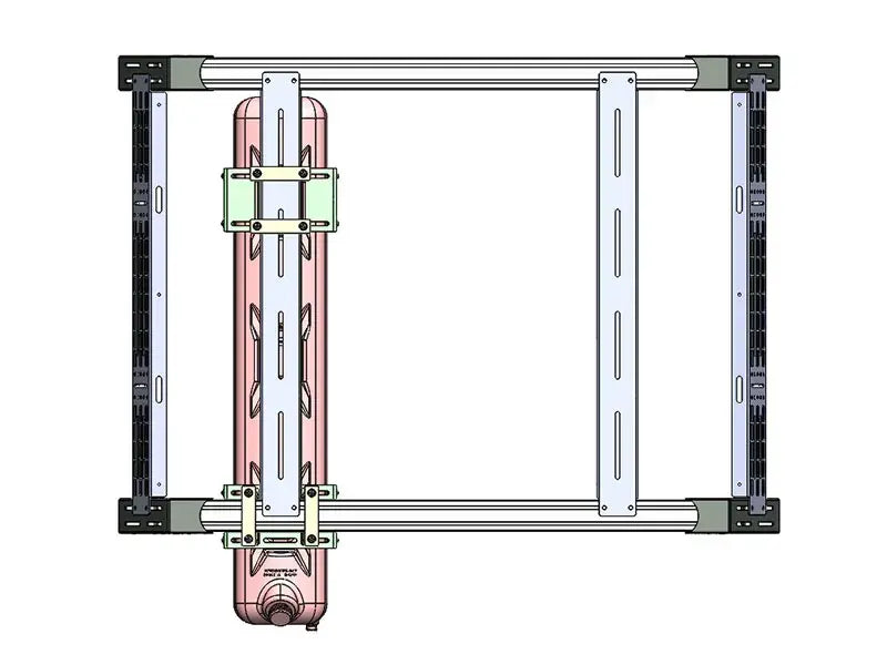 WaterPORT Bed Rack Mount Kit 8 Gallon Tank - Shop  Truck Bed Accessories at  Trekaline
