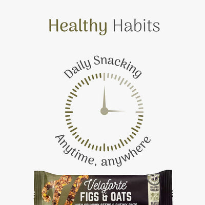 Veloforte Figs and Oat Snack Bar energy calories