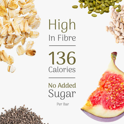 Veloforte Figs and Oat Snack Bar calorie count