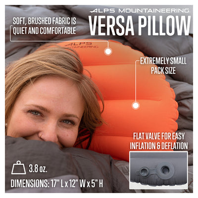 Alps Mountaineering Versa Pillow - Shop  Air Pads at  Trekaline