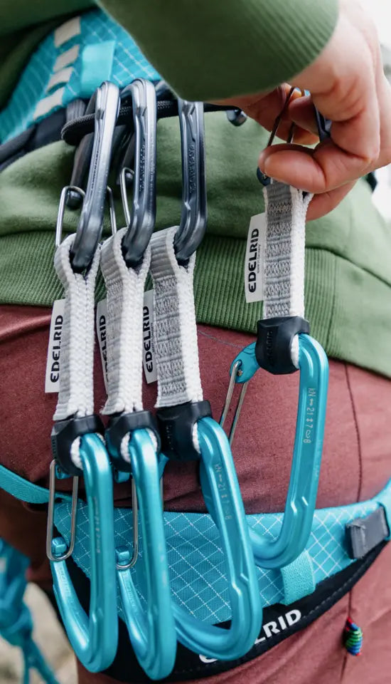 Edelrid Pure Wire Set Quickdraw - Shop Quickdraws at Trekaline
